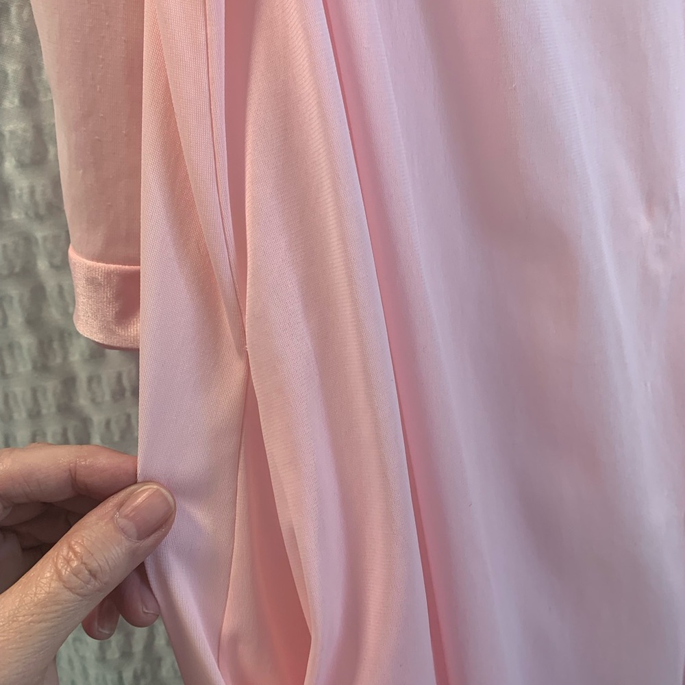 Vanity Fair Short Pink Robe - Picture 6 of 6
